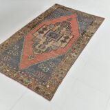 57s Antique Handmade Turkish Rug, 109x193Cm