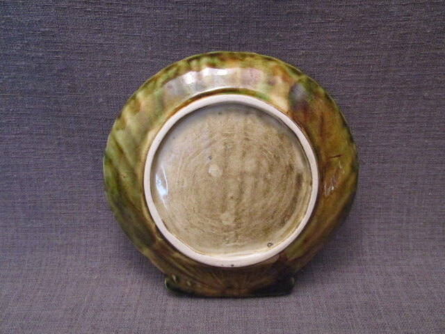 Vintage cup in earthenware shape of St Jacques