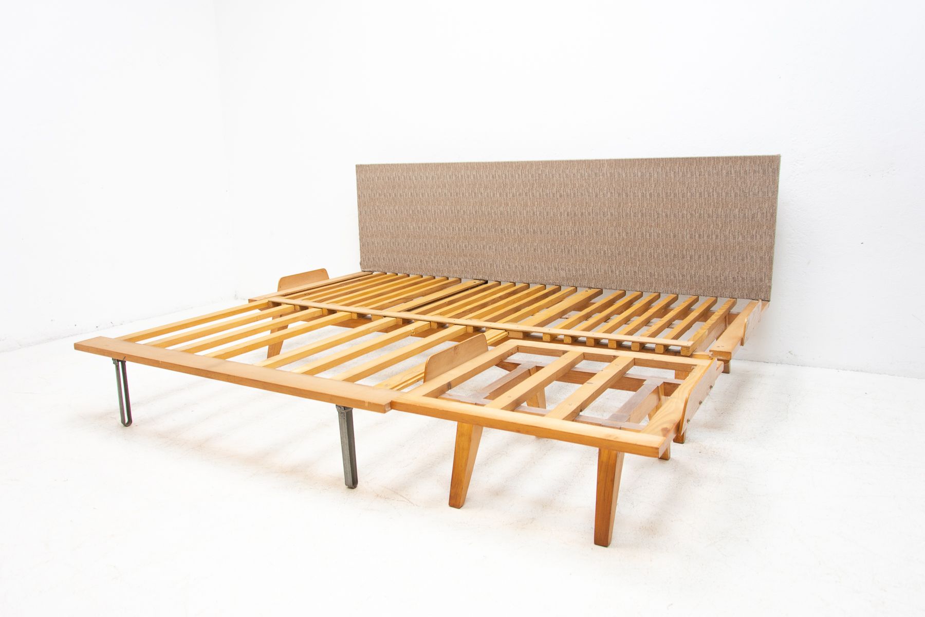 Mid century corner folding sofa by František Jirák for Tatra nábytok, 1960´s, Czechoslovakia