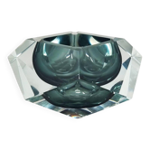 1960s Astonishing Grey Ashtray or Catch-All By Flavio Poli for Seguso