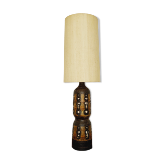 Danish mid century modern ceramic floor lamp