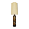 Danish mid century modern ceramic floor lamp