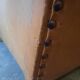 Old leather club chair 1940-1950