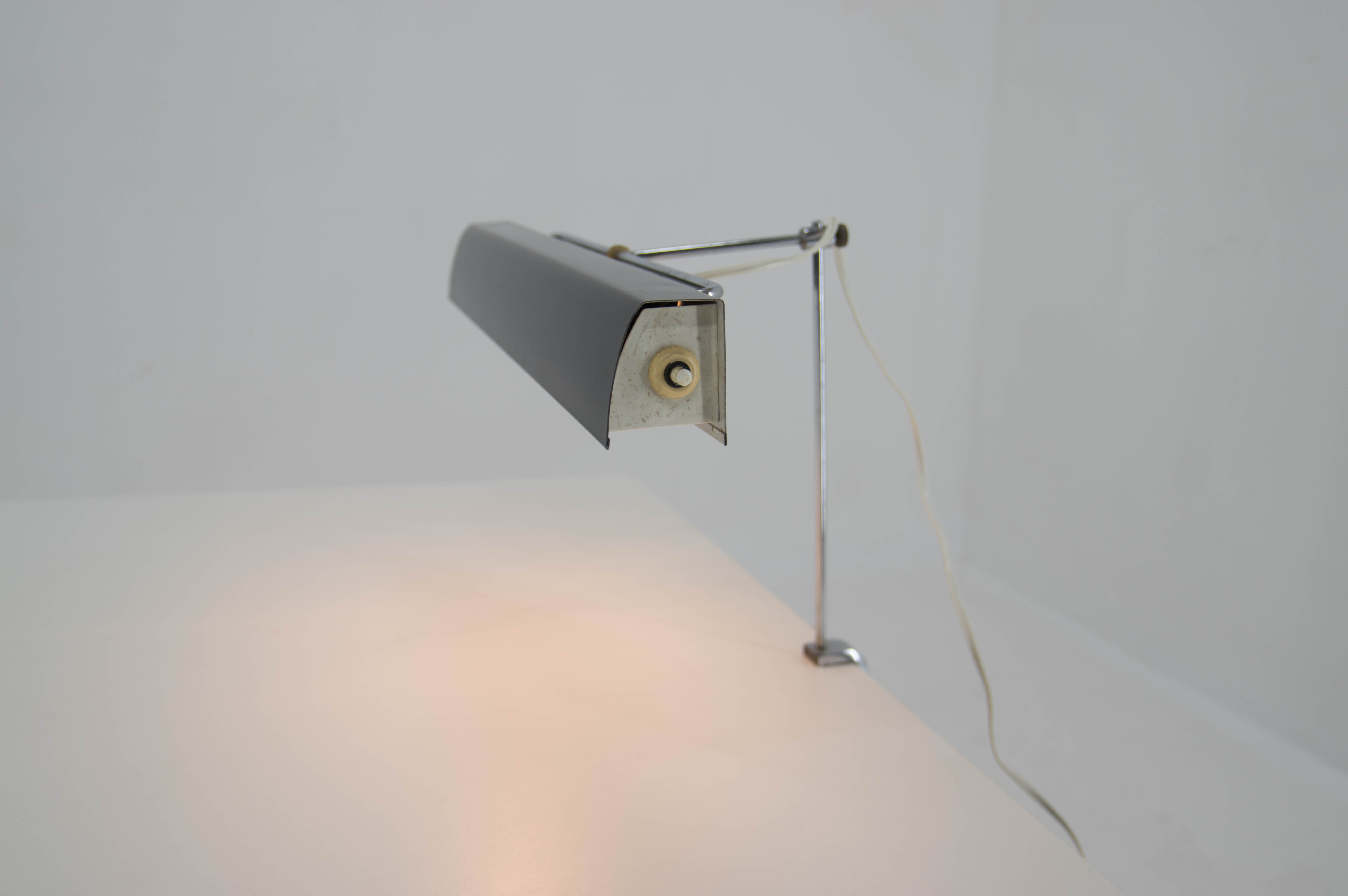 Adjustable table lamp by Lidokov, 1960