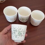 4 tasses à café style japonais