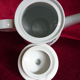 Cafetière en porcelaine de colditz germany décor fleurs vintage