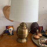 Gold metal lamp
