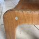 Vintage wooden children's sled chair – 60s/70s design furniture