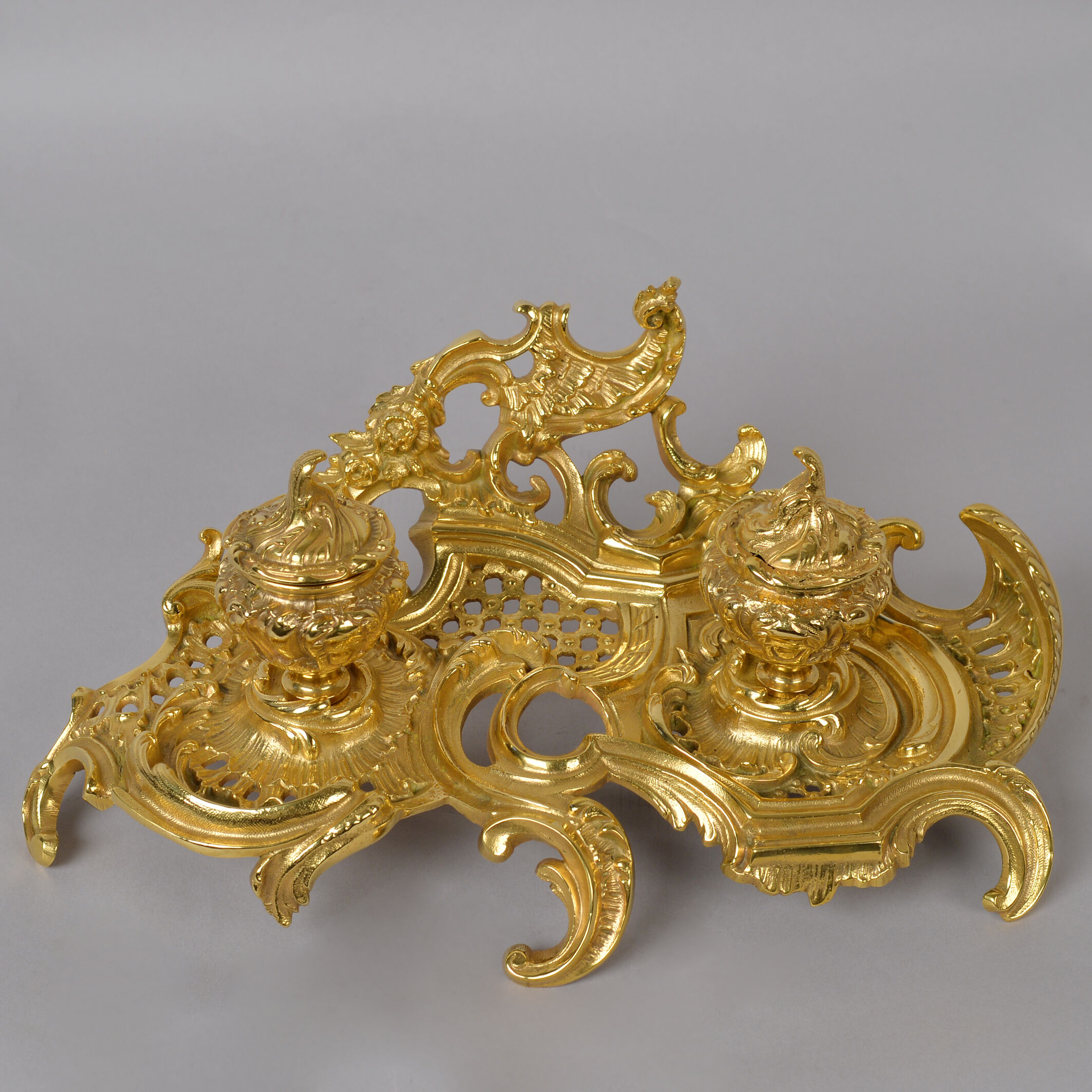 Gilded bronze writing board