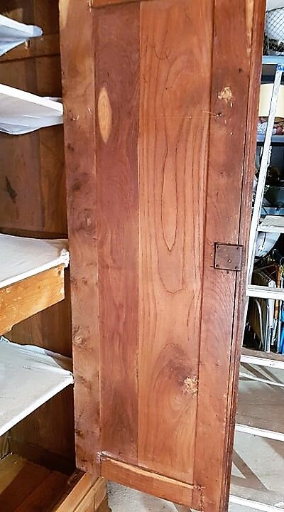 Wooden wardrobe