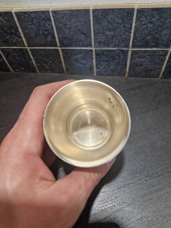 Master Goldsmith: Ste D - Silver-plated metal cup