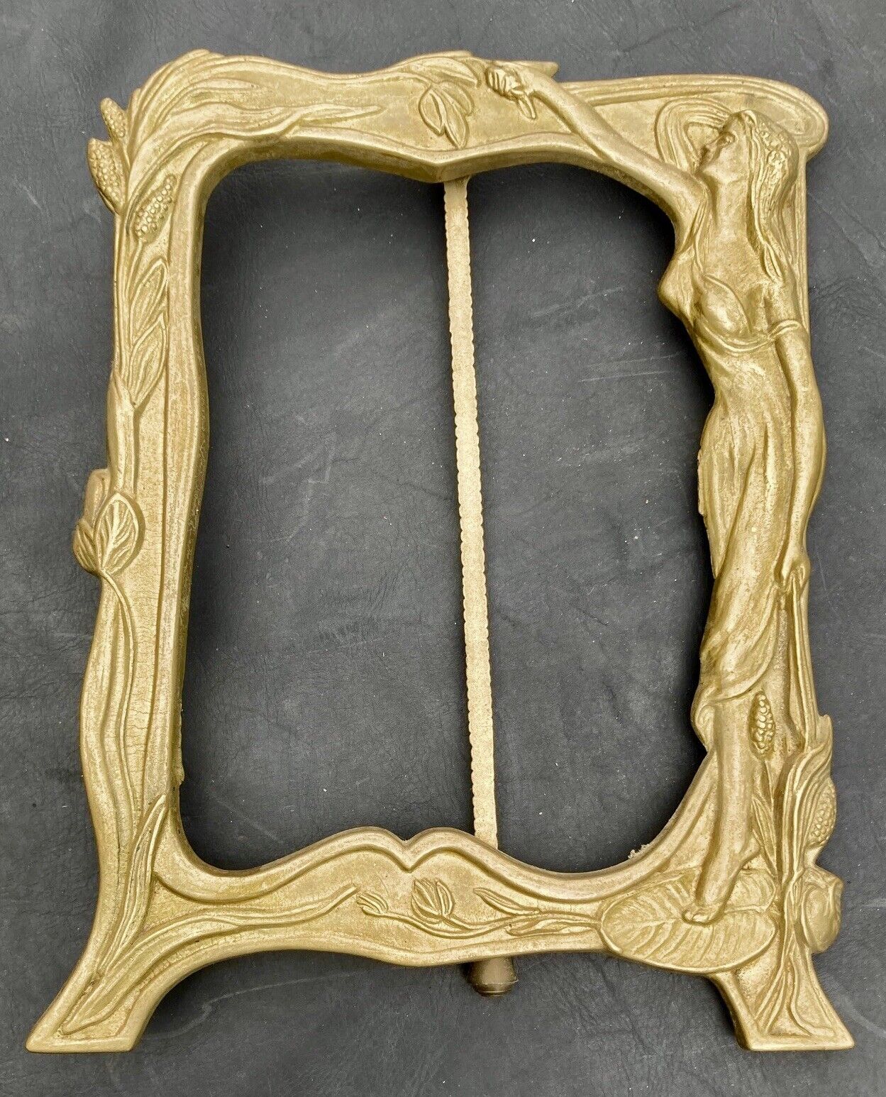 Cadre photo en bronze art nouveau N°3