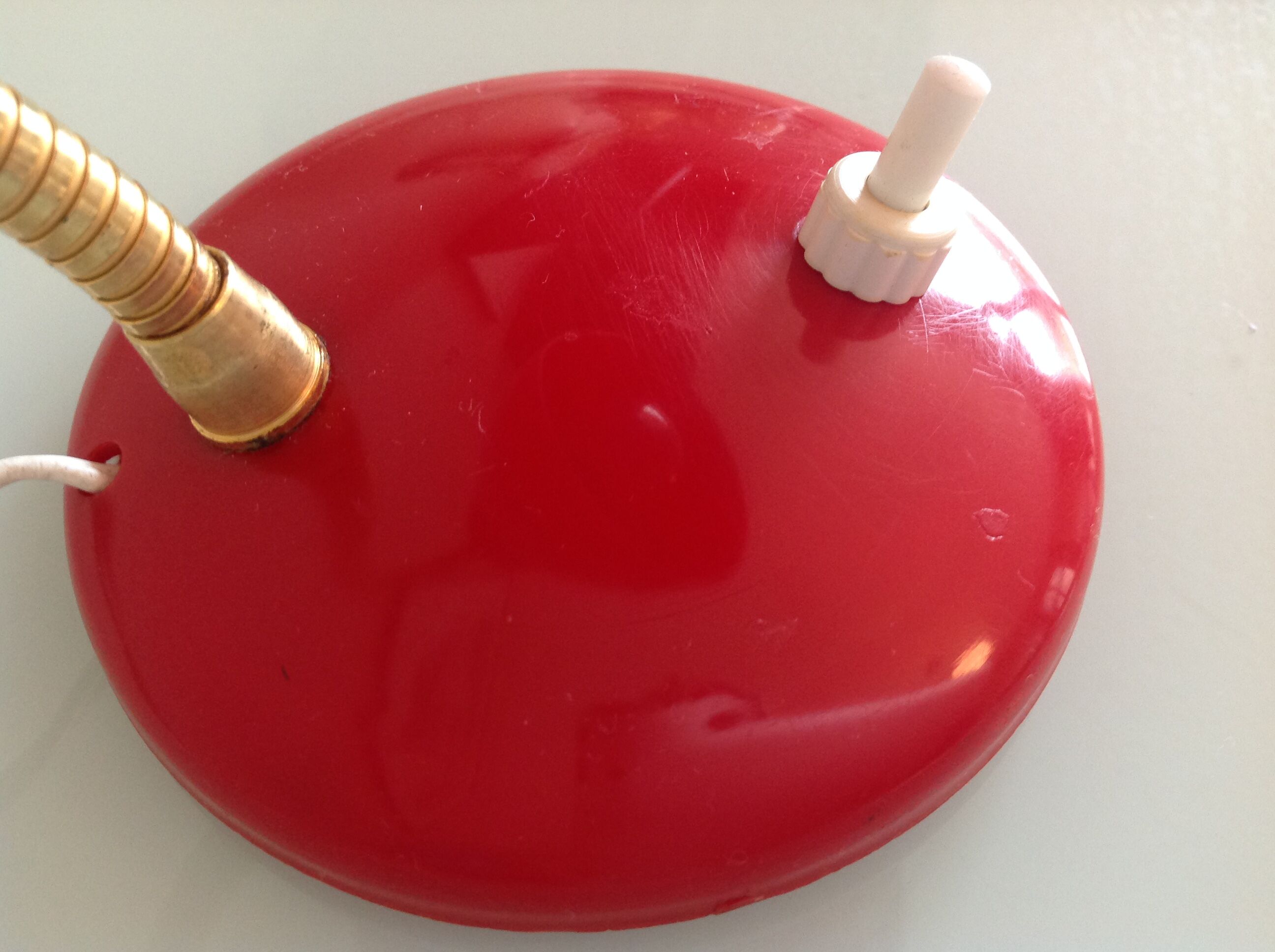 Red lamp