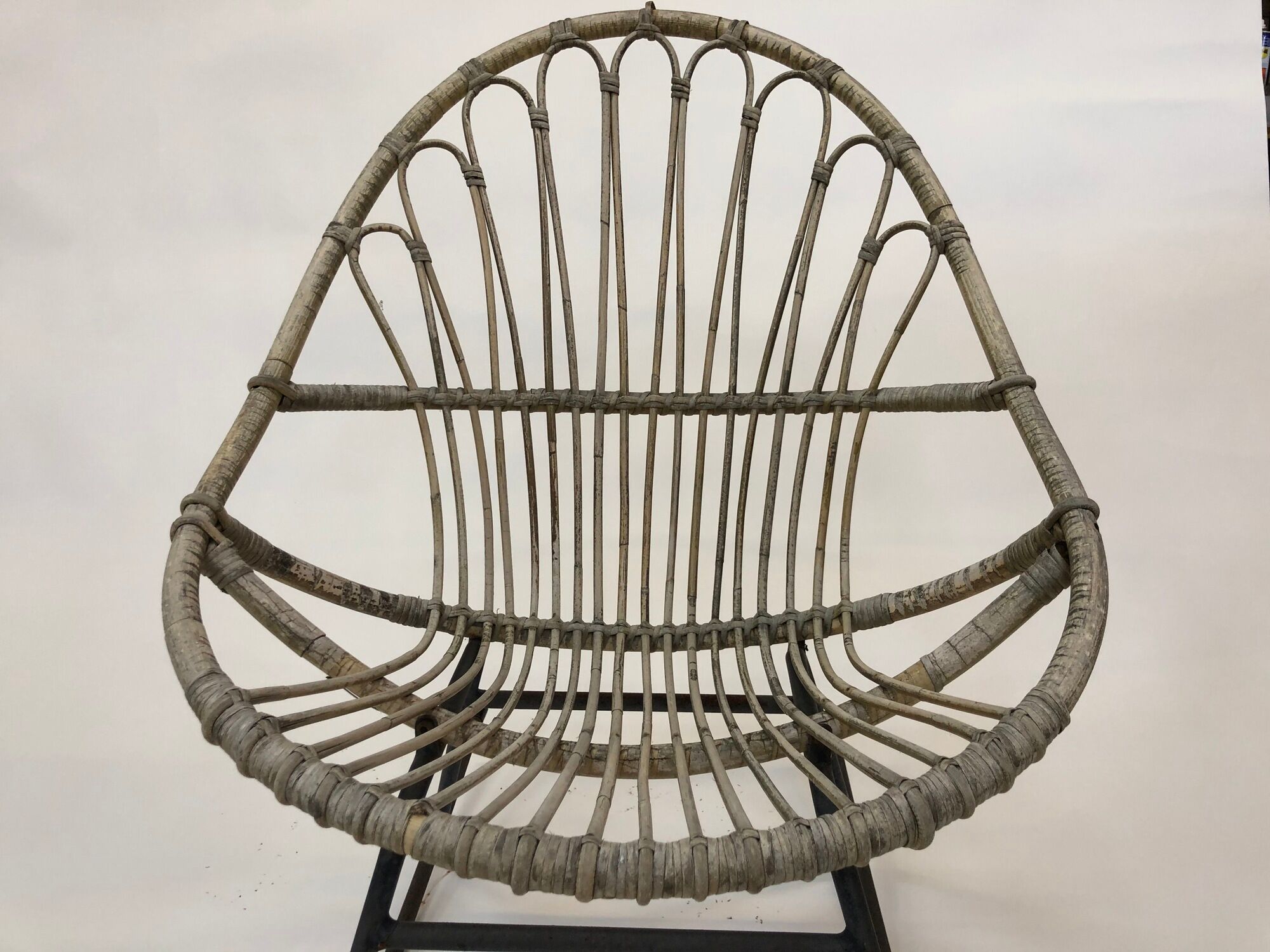 Dirk van Sliedregt Rattan rocking chair Rohe Noordwolde
