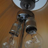 Scandinavian wooden lamppost