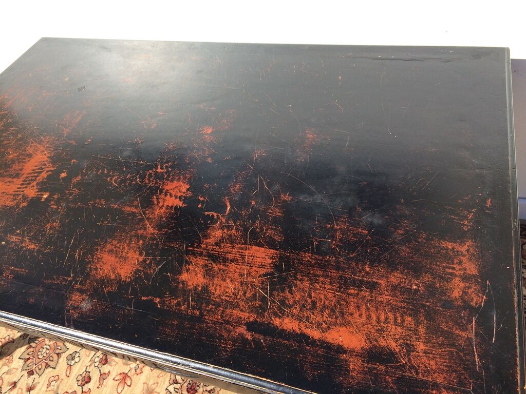 Indonesian colonial style coffee table