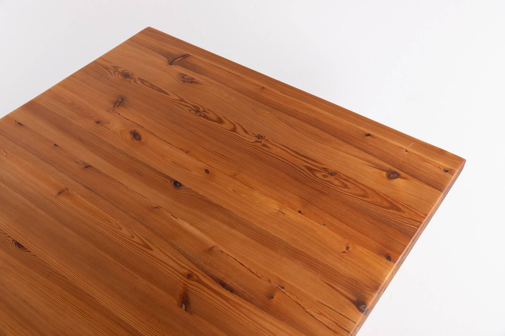 Scandinavian Modern solid pine coffee table