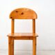 Fauteuil Rainer Daumiller en bois de pin