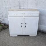 Buffet vintage white