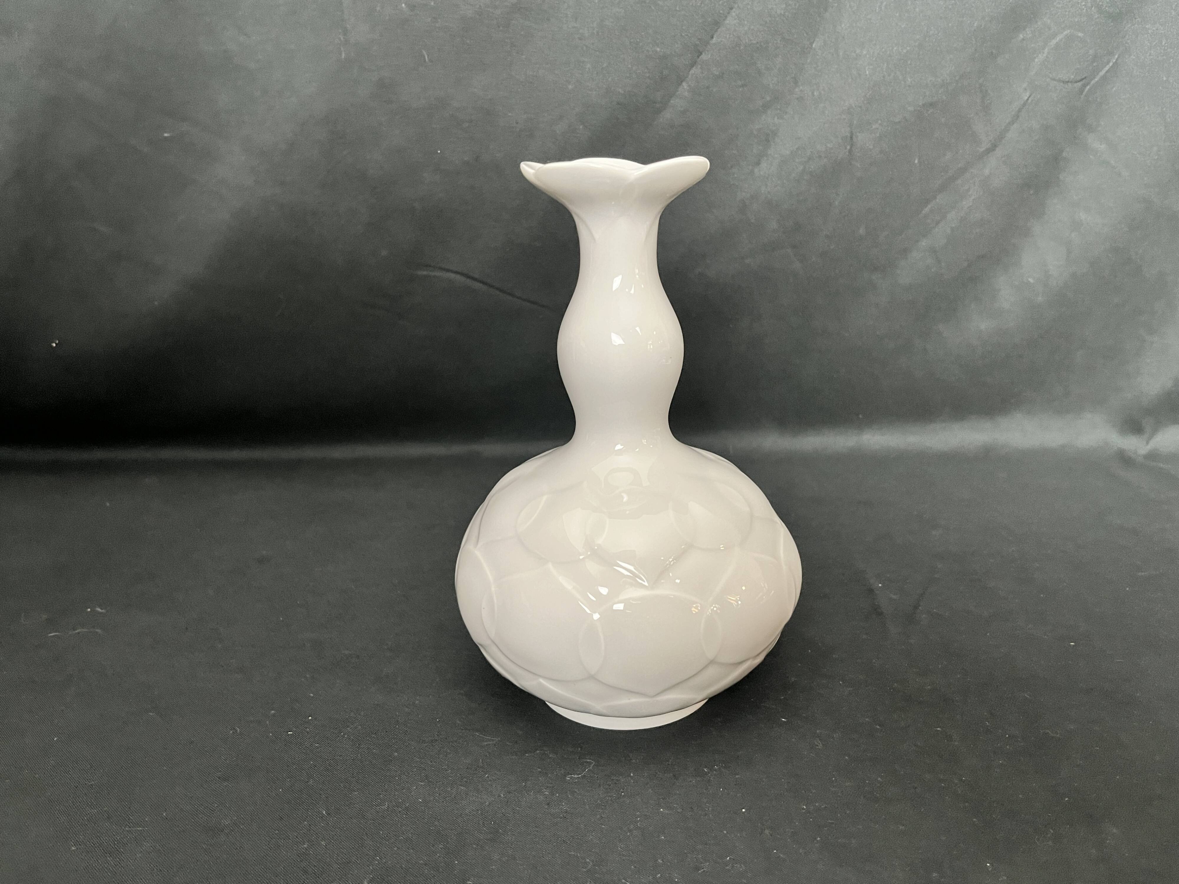 German porcelain vase signed Weifs, early 20th century