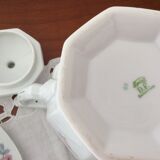 Fine porcelain coffee set EPIAGE D.F. Czechoslovakia of the 30s