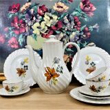 Coffee service Lunéville K.G-Coffee cups-dessert plates-Coffee maker