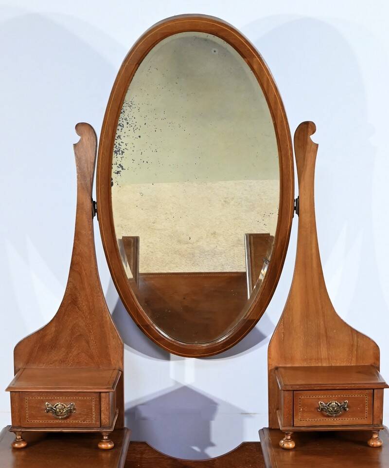 Petite coiffeuse anglaise en acajou – 1920