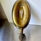Vintage  Brass Wall mirrored Candle Sconce height 25 cm