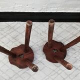 Brutalist tripod stools