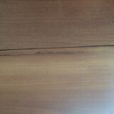 Oval folding table 2 extensions Mahogany