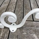 Enamelled cast iron hanger, circa 1950