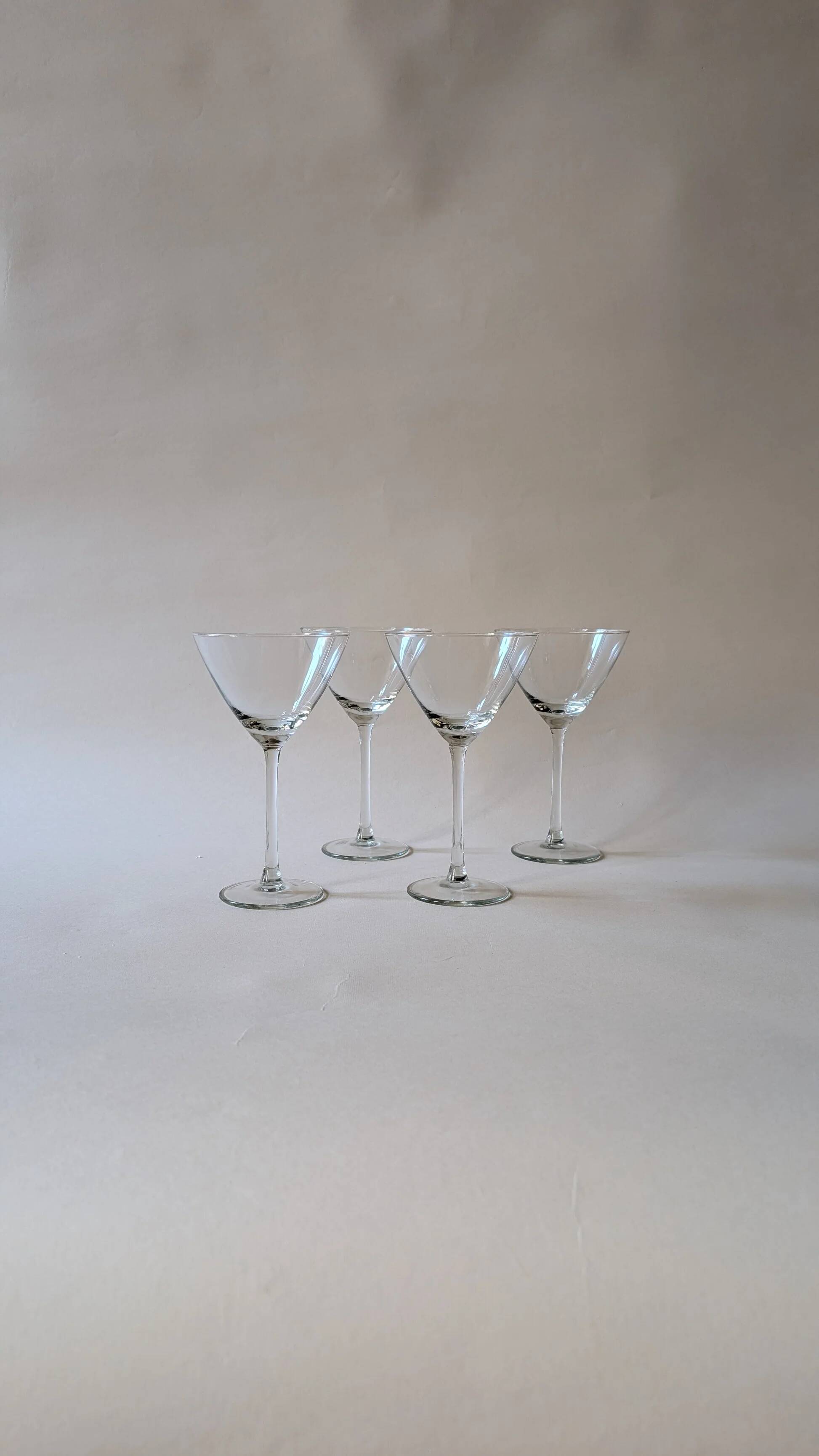 Lot de 4 verres à cocktail
