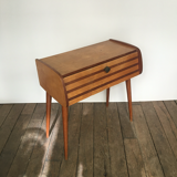 Bedside table compass legs 50s