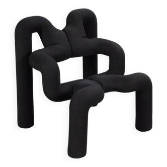 Fauteuil modèle 'Extreme', noir Terje Ekstrom.