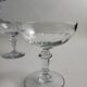 Set de 8 coupes à champagne en verre XIXeme