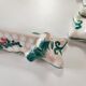 Set of 12 vintage knife rests in earthenware signed forah