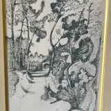 Landscape signed Martin
