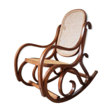 Rocking flesh child wood Rocking Chair