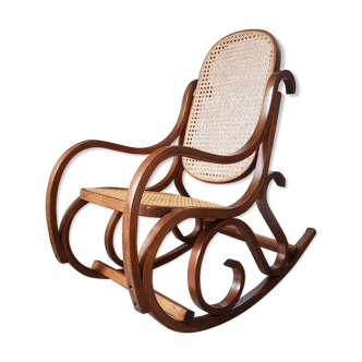 Rocking flesh child wood Rocking Chair