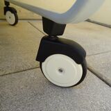 Folding rolling table served Louis Lucien Lepoix FRZ Germany