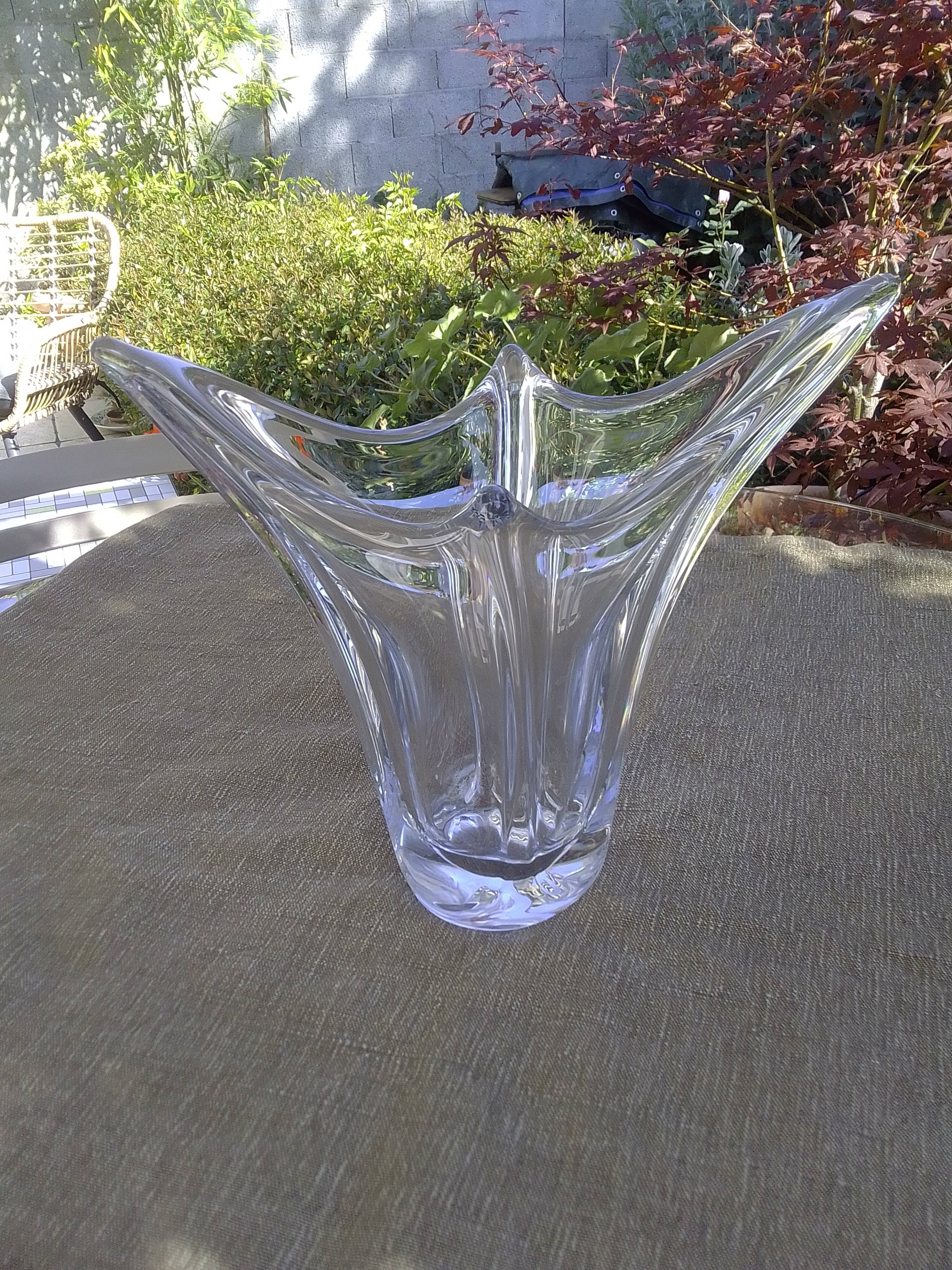 Grand vase Daum France