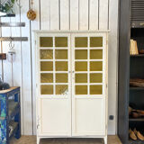Old glazed bistro cabinet