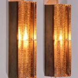 Atlantic double wall lamp by Vitrika, 1970s Danish design