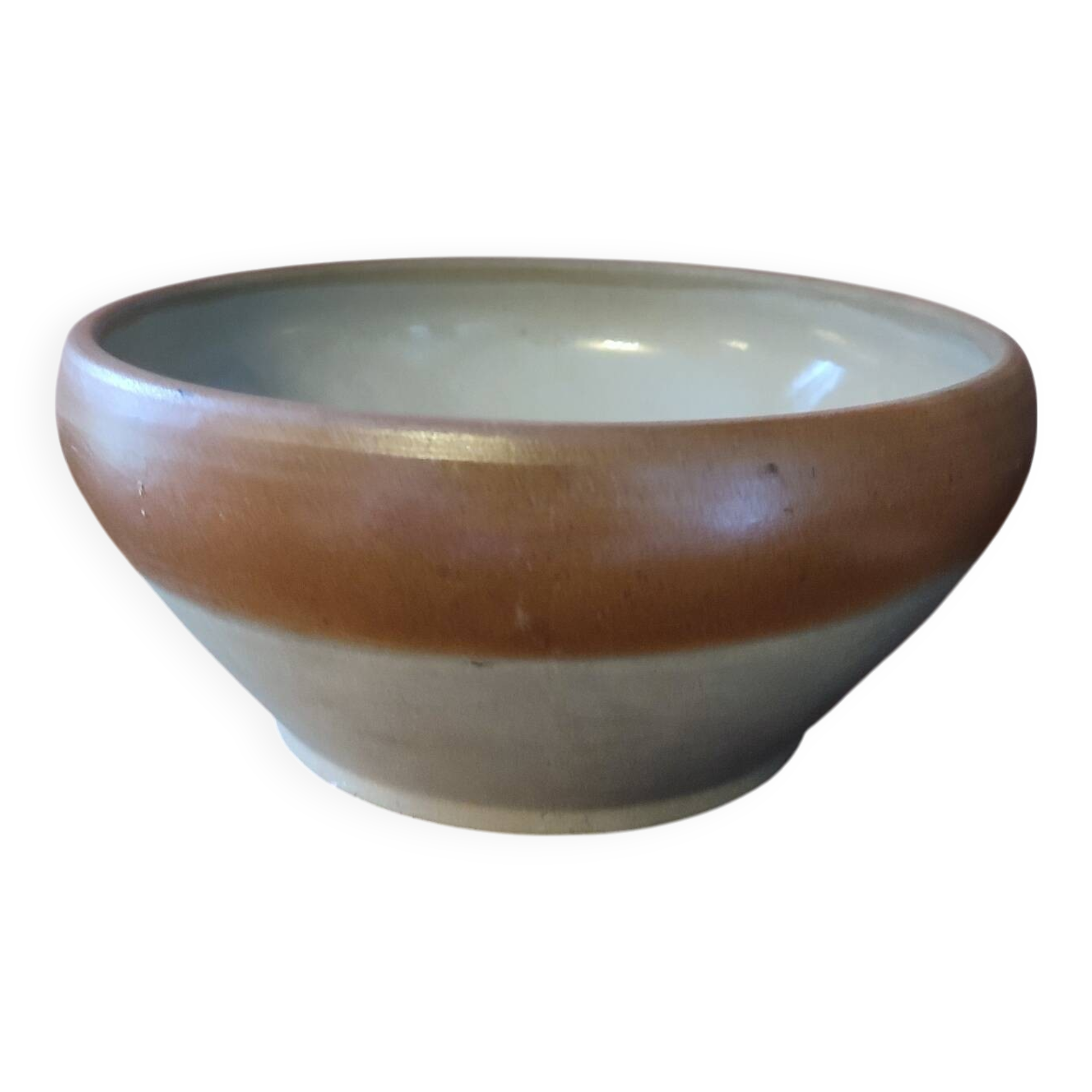 Stoneware salad bowl