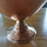 Art deco copper cup