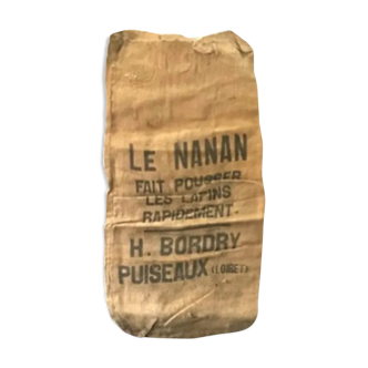 Authentic and old burlap bag 8 the nanan