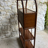 Rattan bookcase