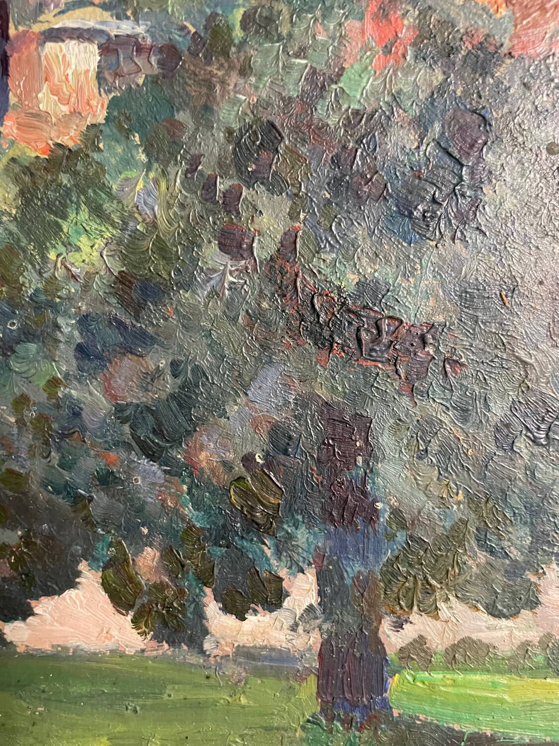 Swiss landscape painting 1951