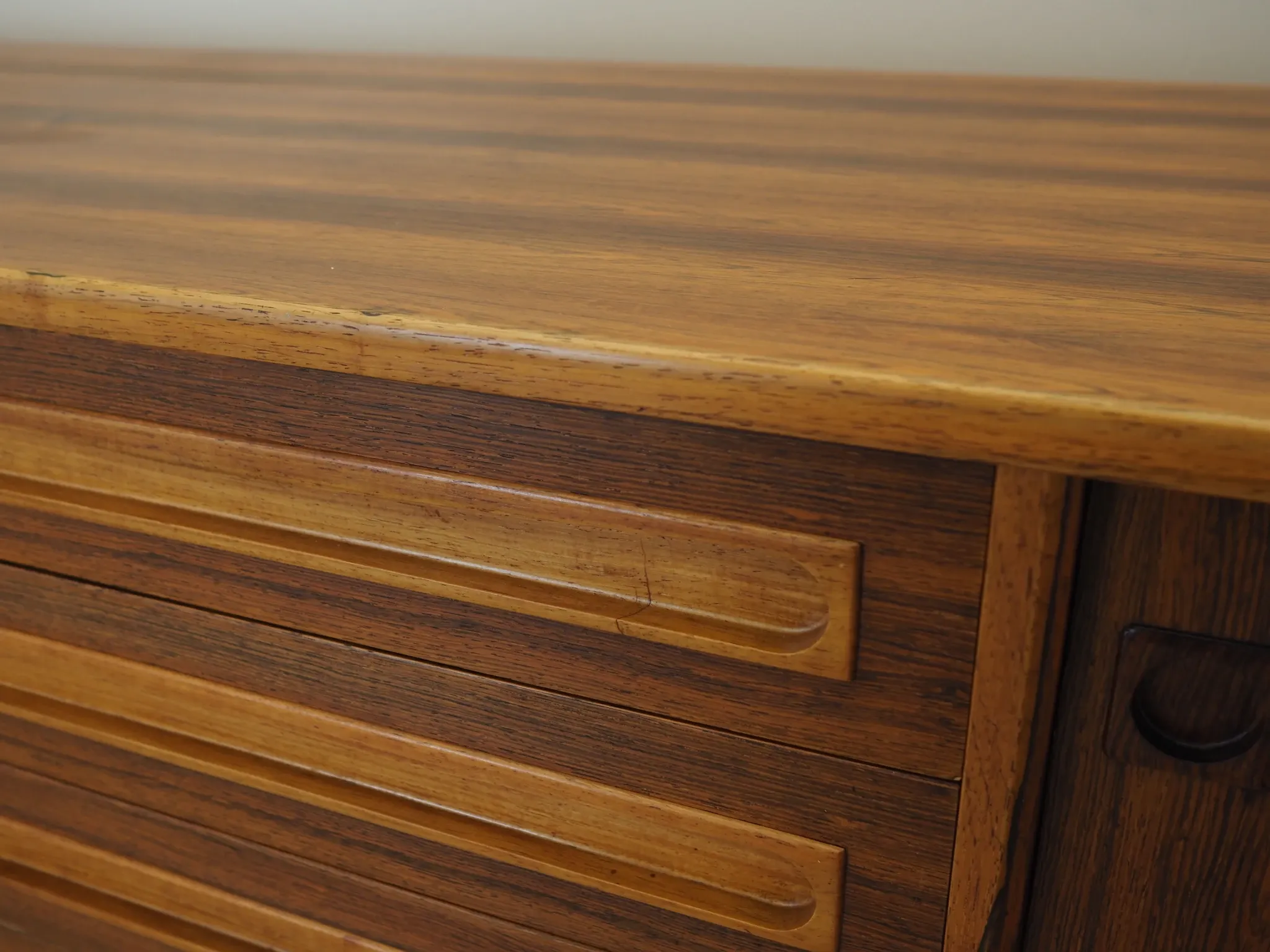 Rosewood sideboard, Danish design, Johannes Andersen, Uldum Rosewood sidebo