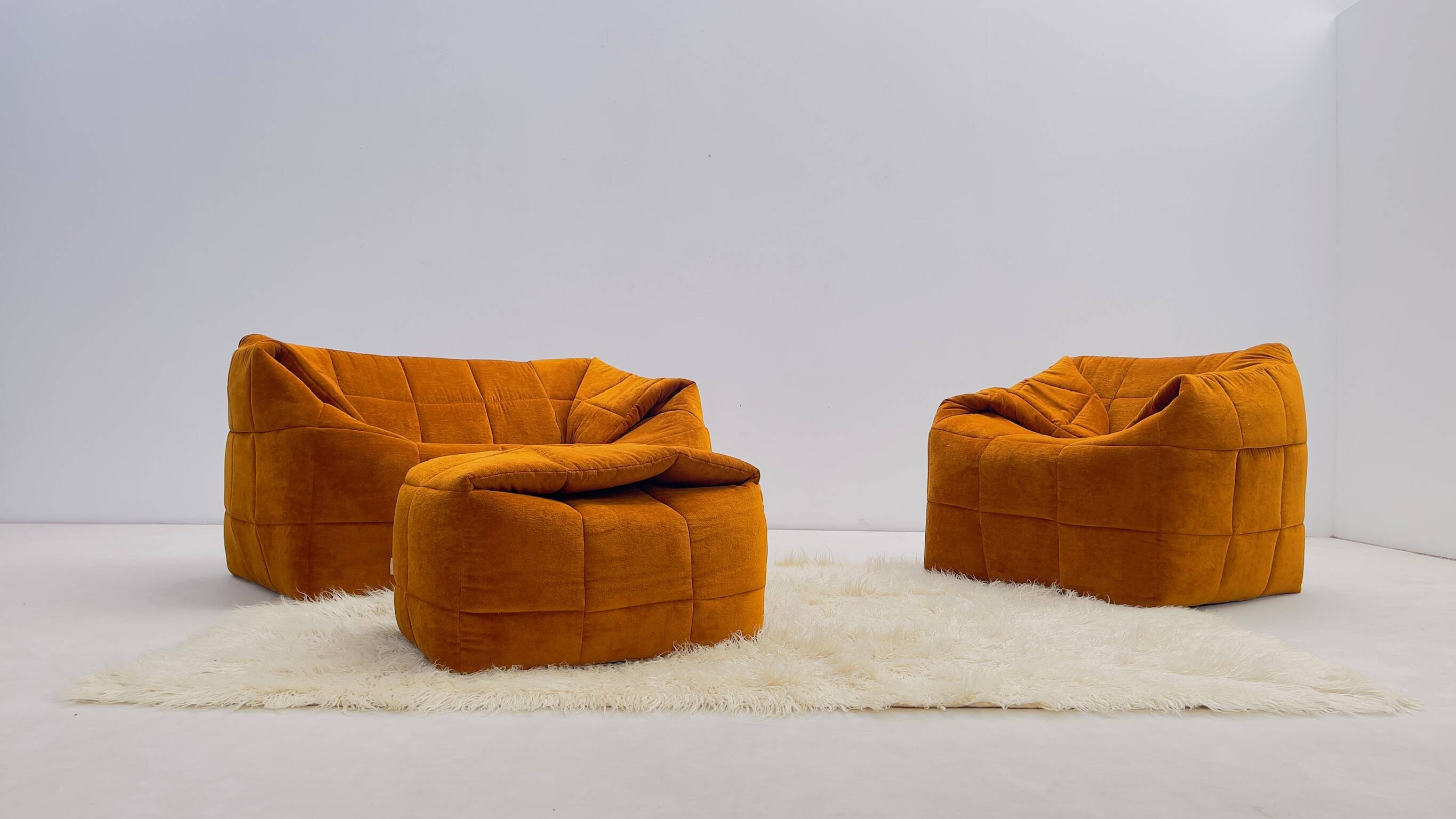 'Yuca' Livibg room set by Michel Ducaroy for Cinna
